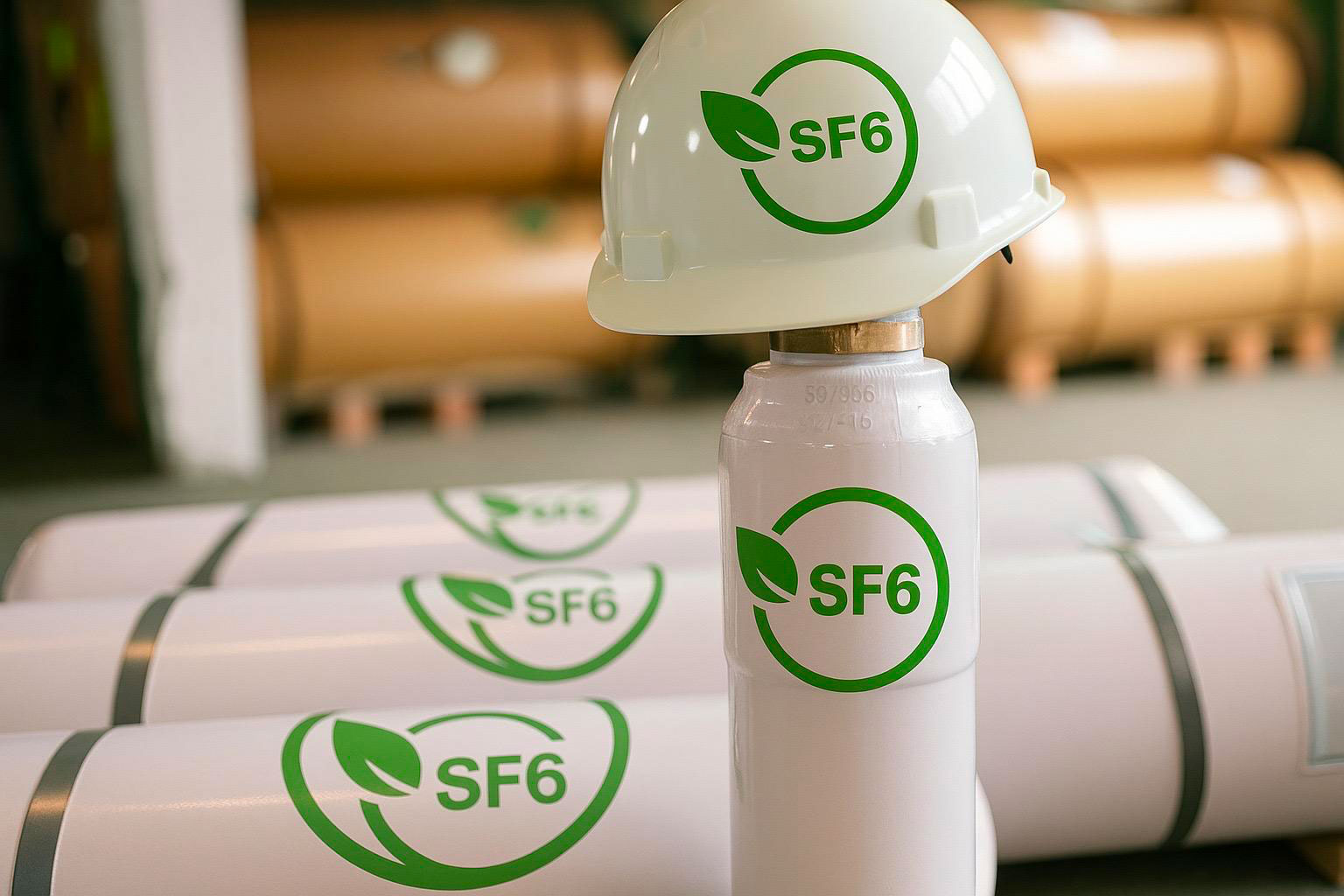 Gaz SF6 retraité en qualité de gaz vierge